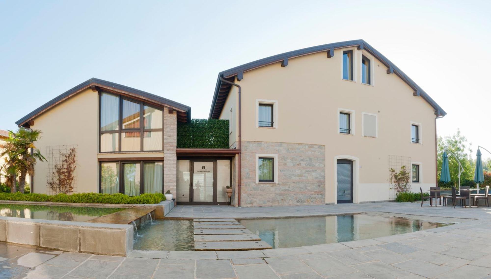 Locanda Sant'Ambrogio Rivalta  ภายนอก รูปภาพ